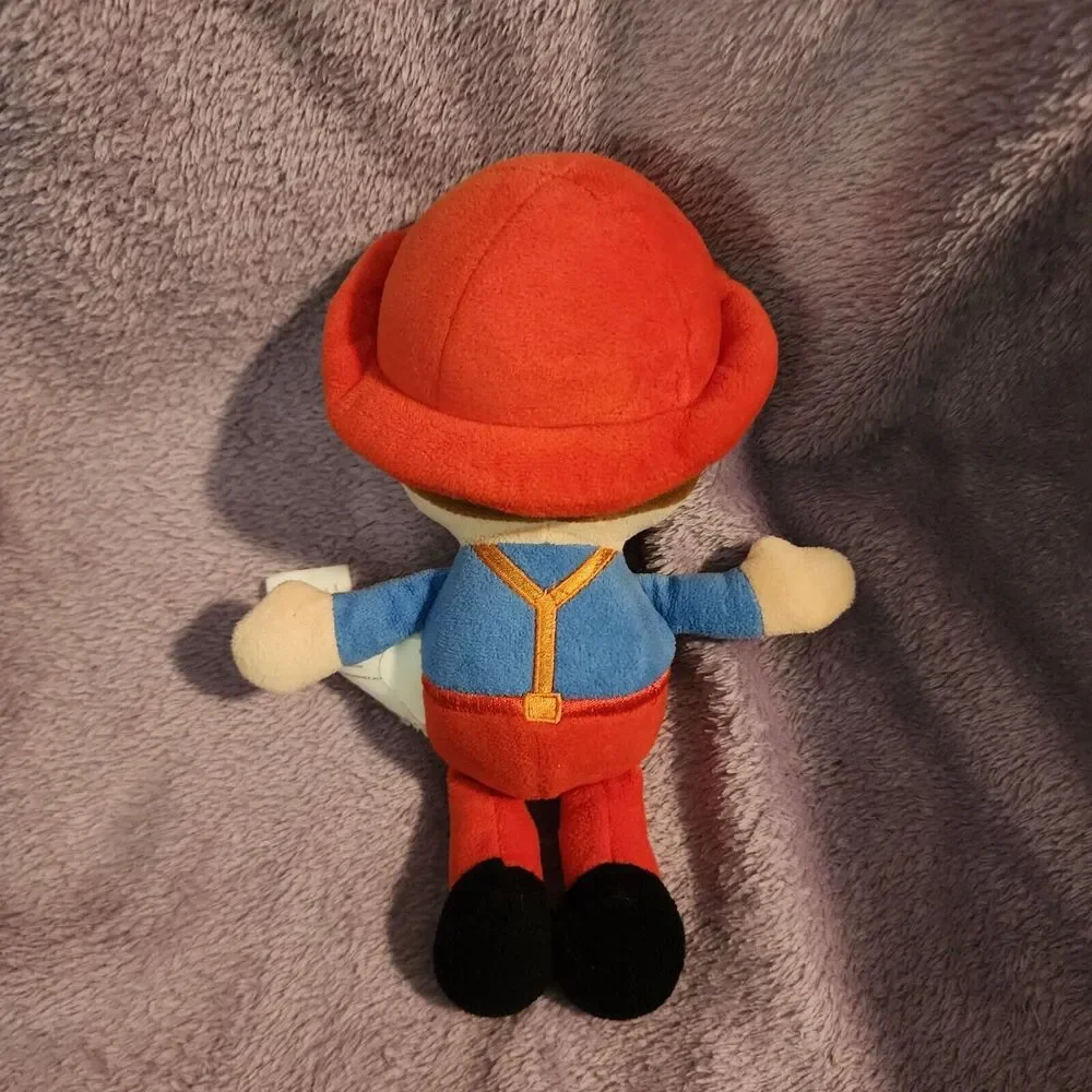 BLIPPI 6 INCH PLUSH TALKING FIREFIGHTER Excellent Condition